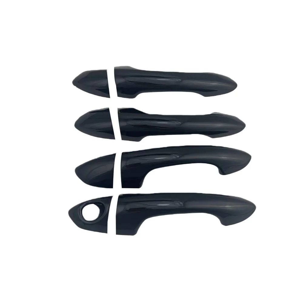 Copertura della maniglia della porta in plastica ABS per Kia Carens 2013 -2018 Decorazione auto Auto Aggiornamento Accessori per auto Car Styling Trim Pasta Style