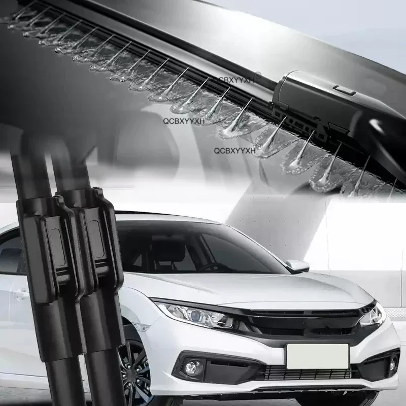 For Honda Civic 7 8 9 10th 11 Hatchback Sedan Tourer Car Modify Windshield Water Spray Wiper Auto Wet Arm Wiper Clean Accessory