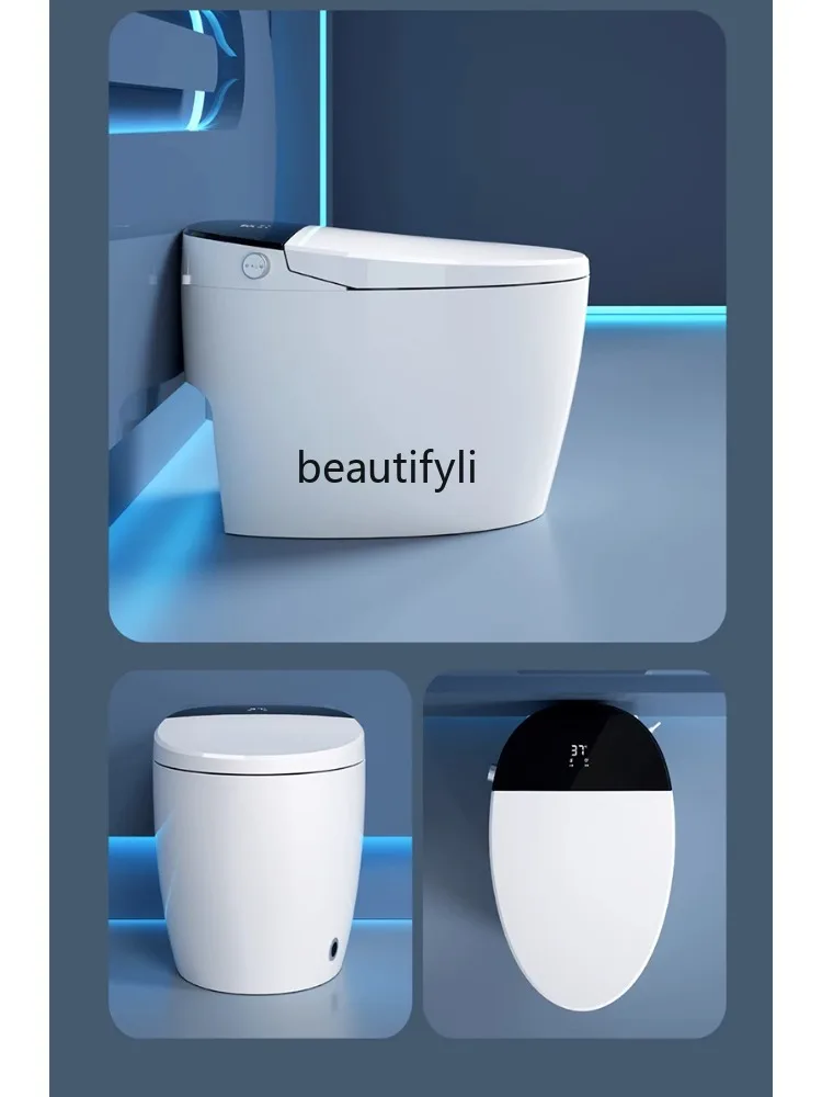 Smart Toilet Automatic  Integrated  Instant Heating Constant Temperature Pedestal Ring Toilet Deodorant Waterless Pressure Limit