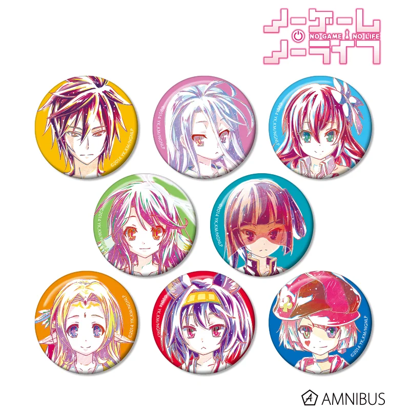 

Japan Armabianca Goods No Game No Life Ani Art Badges