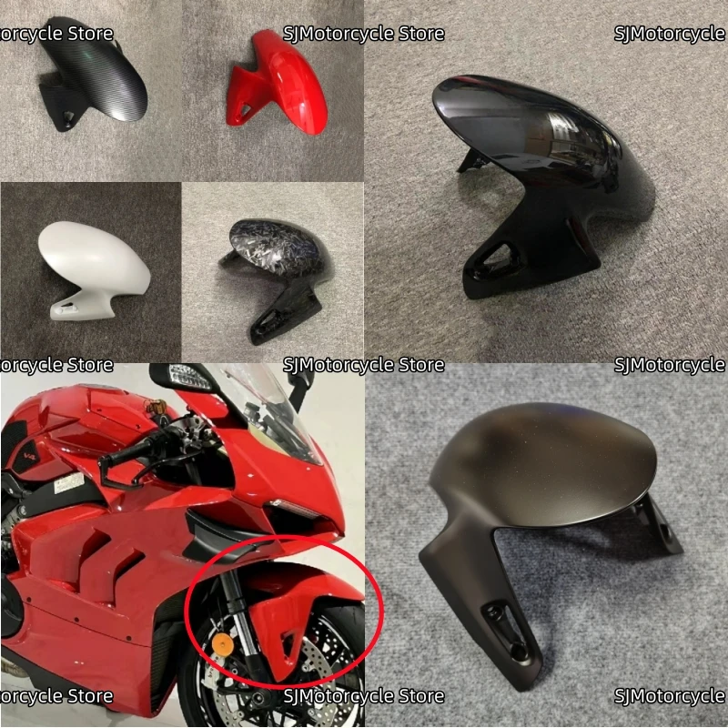 

Motorcycle Front Fender Splash Mudguard Mud Flap Fairing Fit For Ducati Panigale V4 V4S V4R 2017 2018 2019-2024 V2 2020-2022