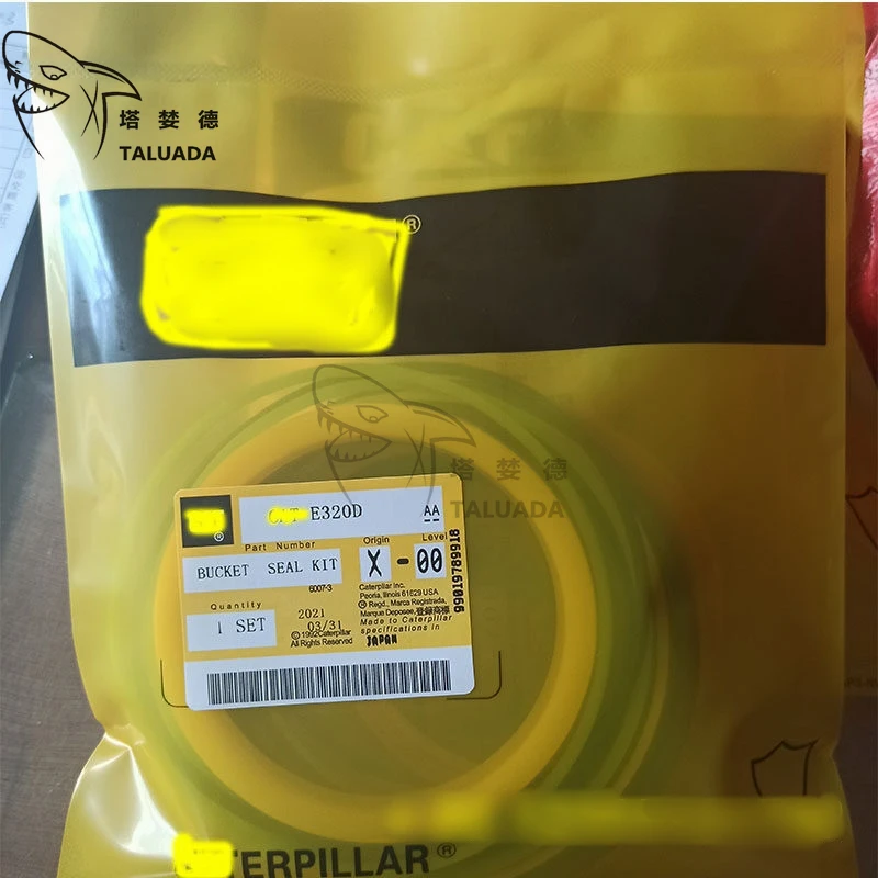 For CAT E320D E320 Boom Cylinder Seal Kit Bucket Arm Seal Kit Hydraulic Cylinder Oil Seal Repair Kit Best Quality