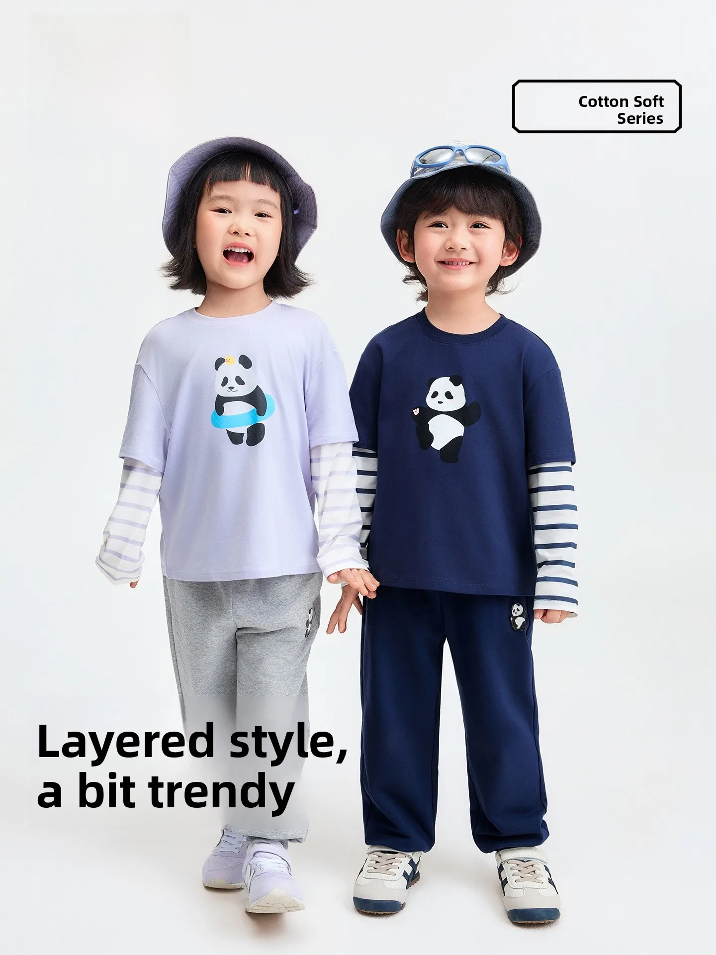 new-spring-summer-children's-long-sve-t-irt-striped-home-wear-a-class-outerwear-casual-sle-stand-fit-antibacterial