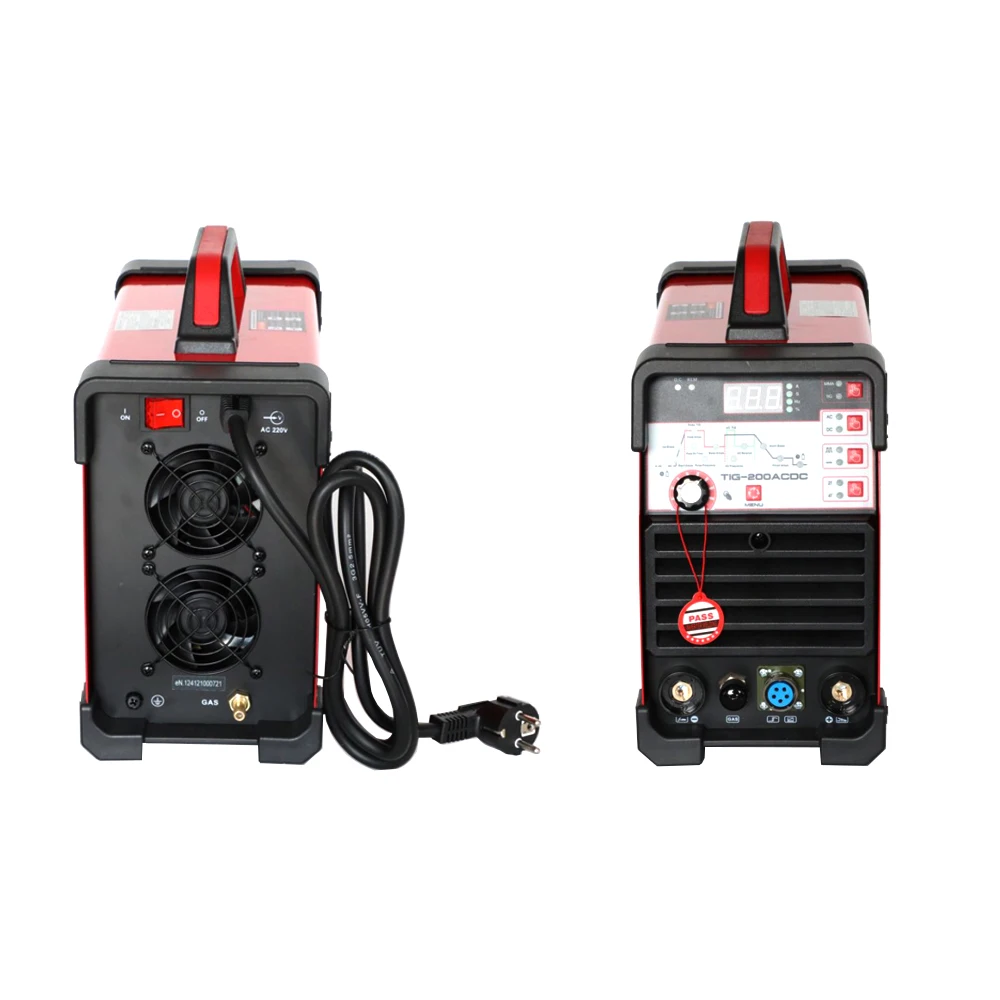 TLF SANYU TIG-200P Schweißen 110 V 220 V AC DC WIG-Lichtbogenschweißgerät WIG-Schweißgerät mit Impuls