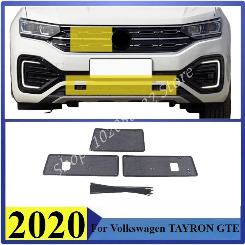 

Insect-proof Air Inlet Protect Cover Airin Insert Net Vent Racing Grill For Volkswagen TAYRON GTE 2020 Filter