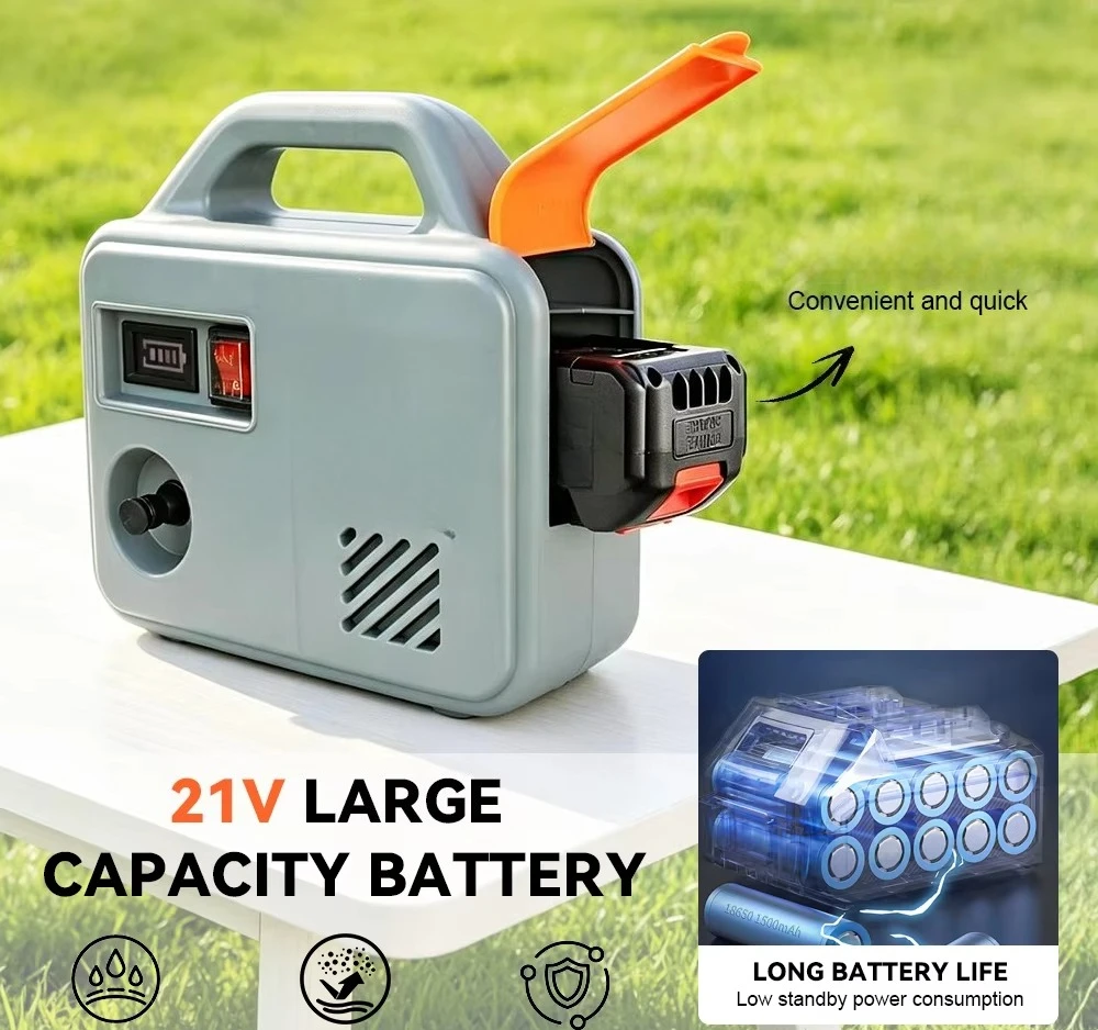 Lithium Battery Irrigation Pump for Garden Watering and Farm Irrigation Projects Tungfull Cordless Water Pump Dual Motor