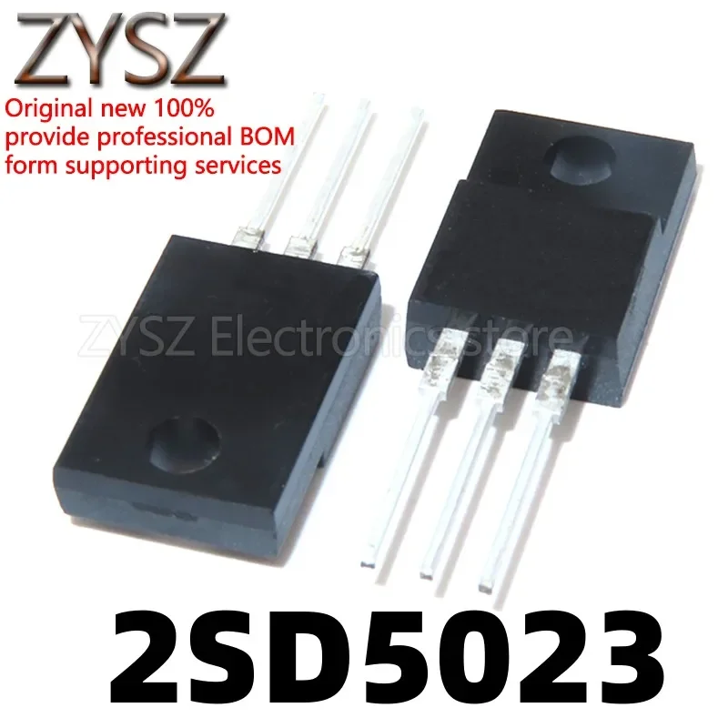 5PCS  2SD5023 D5023 5023 in-line TO220F color TV with small volume tube