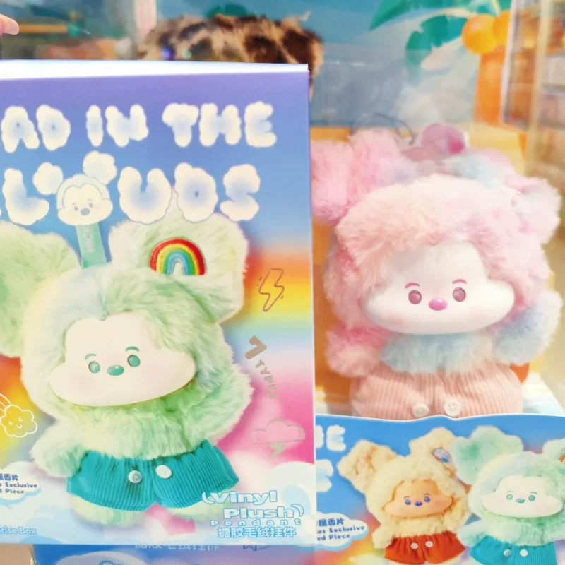 

Genuine Mickey Head In The Clouds Series Blind Box Vinyl Face Bag Pendant Dolls Collectible Decor Mystery Box Trendy Toys Gift