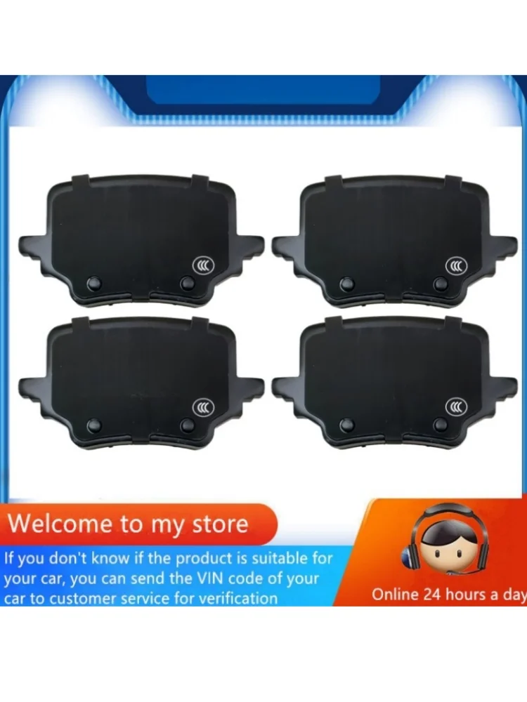 For FAW Volkswagen Magotan(B9L/R22) Tayron L Rear Brake Pad/2024 2025/Auto Parts -03041