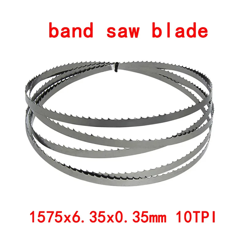 

Wood Band Saw Blades 1575mm (62") x 1/4" (6.35mm) WoodCutting Bandsaw Blades 10 TPI Woodworking BandSaw Blade