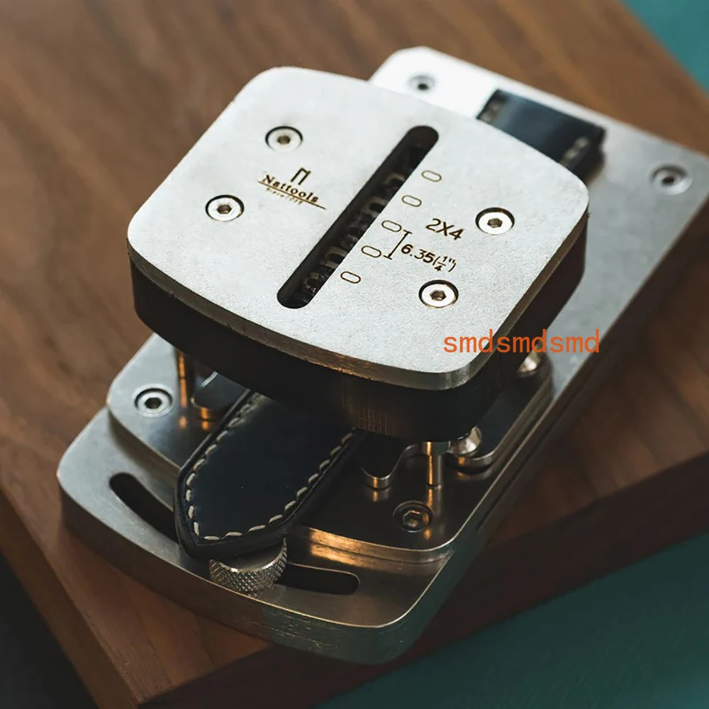 

Центрирующий дырокол для ремешка для часов, профессиональный самоцентрирующийся перфоратор, сделай сам, инструмент для пробивания ремня из кожи ручной работы