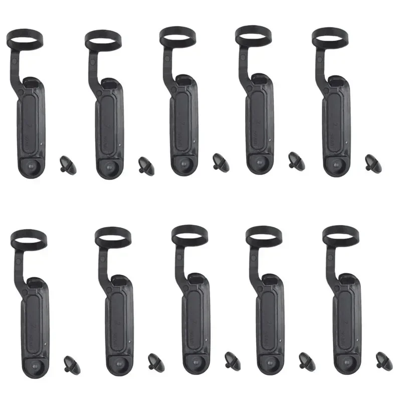 Lot 10pcs Dust Side Cover for Motorola GP328 GP329 GP338 GP339 GP340 GP360 GP380 GP540 GP580 GP640 GP1280 Radio Walkie Talkie