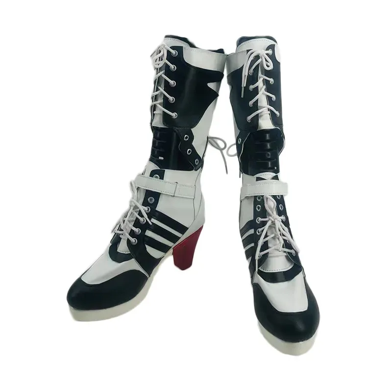 

2025 12 326 Suicide Squad Little Ugly Girl Harley Quinn Quin Cosplay Shoes