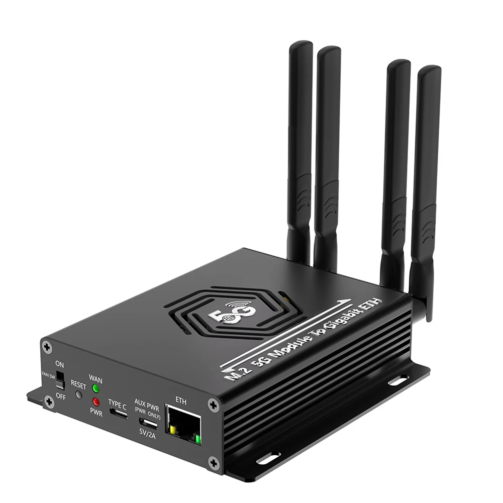 

NGFF M.2 To USB 3.0 Adapter with SIM Card Slot Wireless Card Riser 4 Antenna Wireless Module Adapter for PC