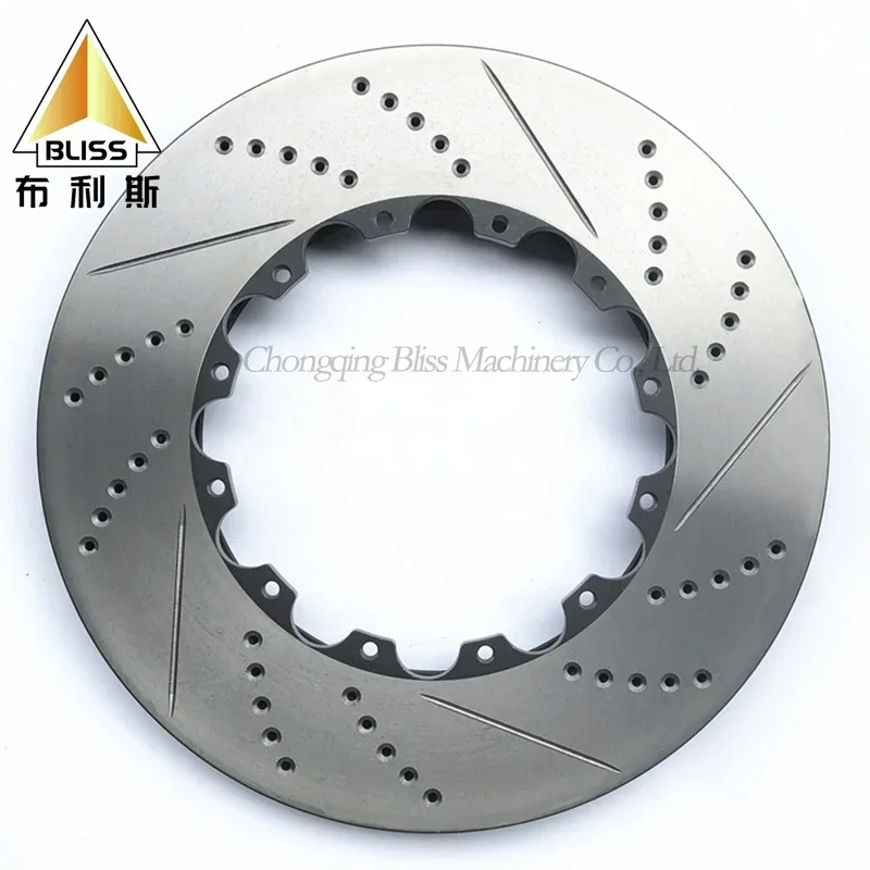 Universal Modified High Carbon Front 300Mm 330Mm 345Mm 5200 4 Pot Racing Brake Disc Rotor