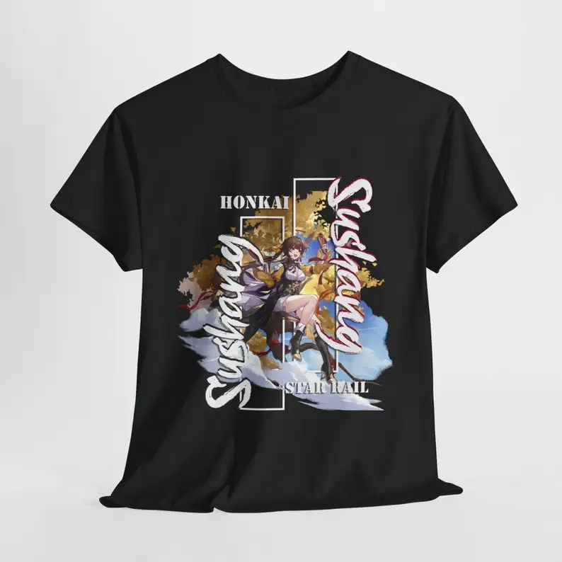 Sushang Honkai Star Rail T-Shirt: Premium Quality Apparel with Stunning Designs! Perfect for Gamers & Anime Enthusiasts!