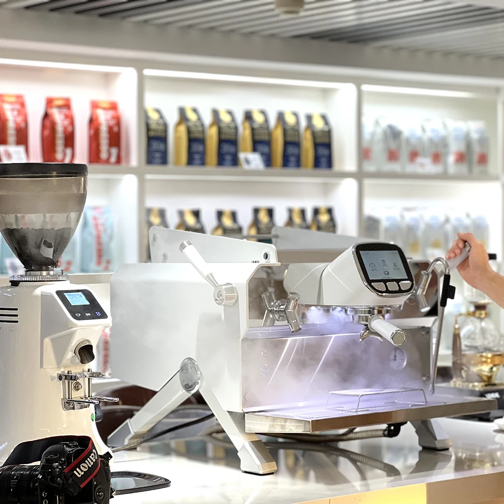 Professional China Stainless Steel Espresso Coffee Machine Semi-Automatic Commercial Barista Coffee Maker For Sale