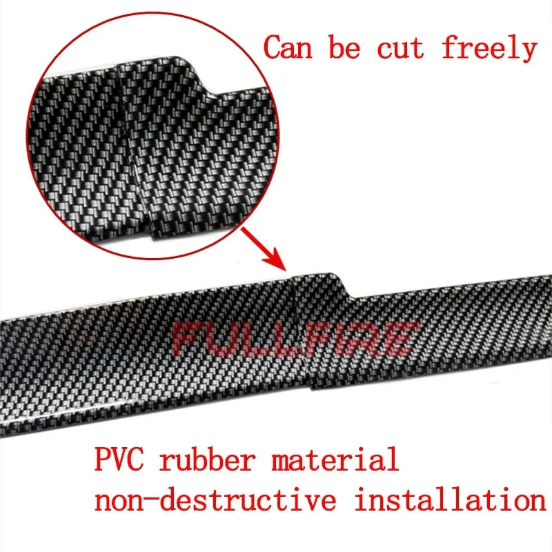 Car Universal Roof Spoiler Tail Spoiler Trunk Wing DIY Refit Spoiler poiler wing racing trunk aut car accessories