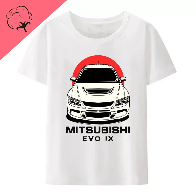 Initial D JDM MIATA MX5 Theme 100%Cotton Y2k Tees Gym Clothing Tshirt Summer Graphic O-neck Streetwear Short-sleev Hip-hop Tops