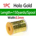 0.3mm 1 Pieza Holo Gold