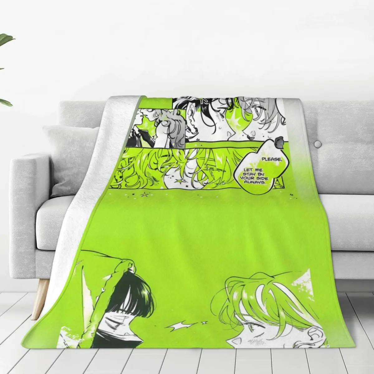 Custom The Guy She Was Interested In Wasn't A Guy At All Skicomfort Blanket 3D Print Soft Flannel Fleece Warm Throw Blankets