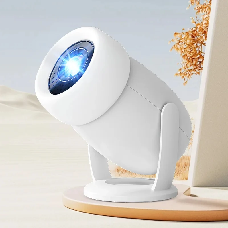 2026 Portable Projector Home 1080p Projector Mini Android 4K HD Intelligent Wireless Y400 Projector High Luminous Multi Language