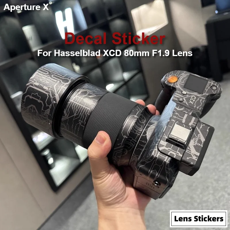 

Наклейка на объектив Hasselblad XCD 80mm F1.9, защитная пленка от царапин, защитная пленка для корпуса, наклейка-деколь Xcd80