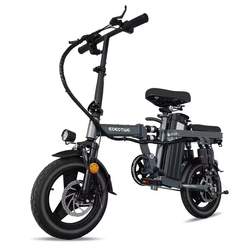 

Electric Bikes for Adults,25MPH Fast Folding Ebike Bicycle With Shock Absorbers,600W Peak Motor,24-32Miles Commuter Ebikes