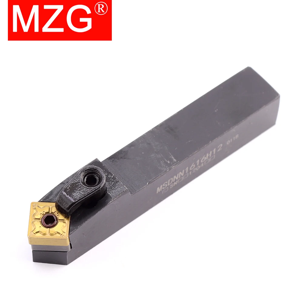 MZG MSDNN1616H12 MSDNN2020K12 MSDNN2525M12 External Turning Tool Holder SNMG Carbide Inserts MSDNN Lathe Cutting Machine Tools