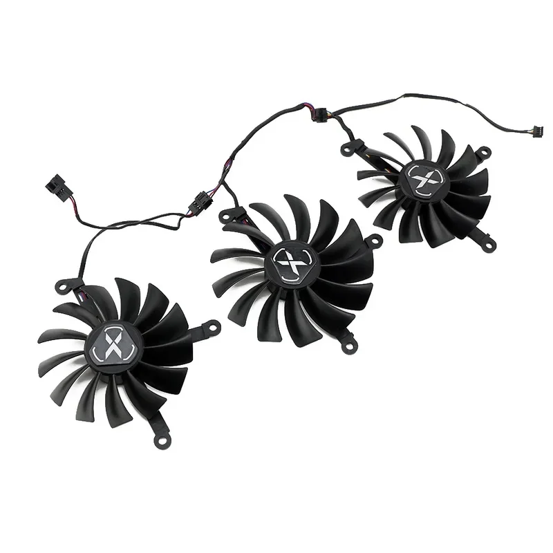 CF1015U12S GPU Cooling Fan 95MM+87MM For XFX Speedster SWFT 309 RX6700XT 6750XT 12GO Graphics Video Card