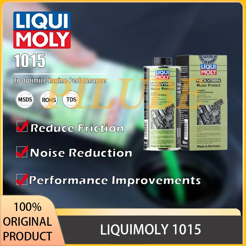 

LIQUI MOLY 1015 Engine Oil Additive Reduces Friction Wear Improves Lubrication and Extends Engine Life Original Product