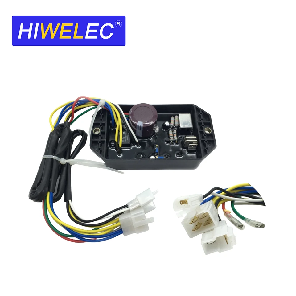 Regulador de voltaje automático AVR KI-DAVR-50S KI DAVR 50S estabilizador de voltios monofásico 10 cables 5kw para generador diésel Kipor