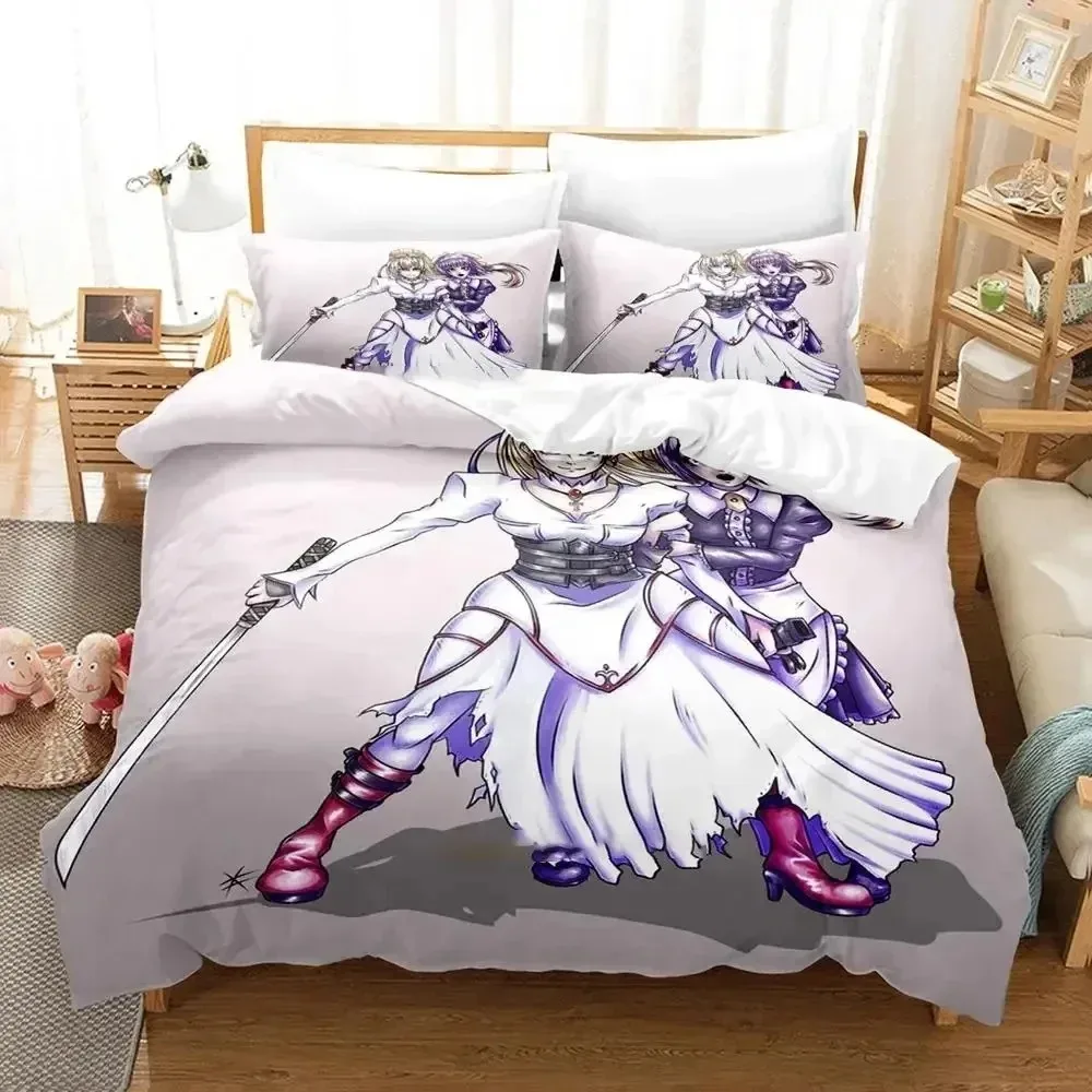 Anime Murder Princess Bedding Set For Bedroom Soft Modern Bedspreads Comefortable Kids Duvet Cover Quilt Cover And Pillowcase