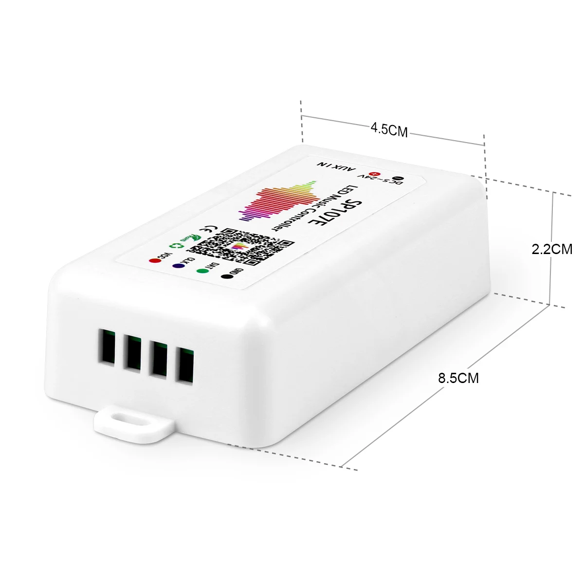 DC5-24V SP107E kontroler Led Bluetooth dla indywidualnej adresowalnej WS2812B WS2811 taśmy Led oświetlenie możliwość przyciemniania inteligentny