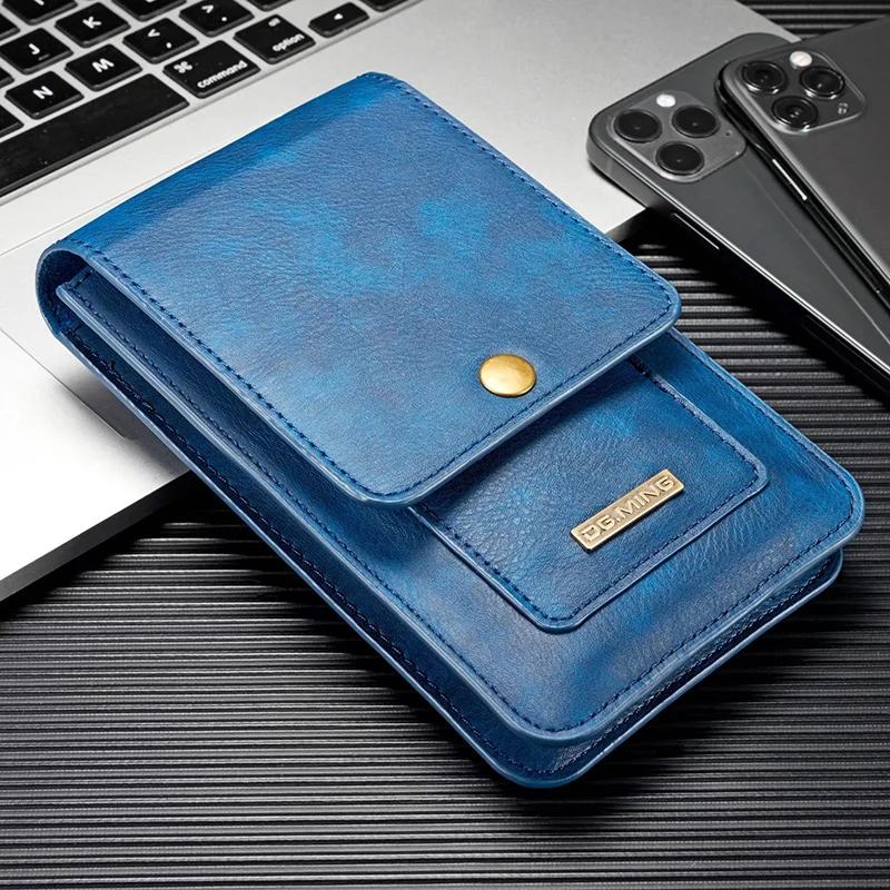 

Luxury Genuine Leather Waist Bag Belt Clip Case Pouch For OnePlus 11 10 9 8 Pro 10T 9RT 8T 7T,Nord 2T CE 2 3 Lite 5G N200 N20