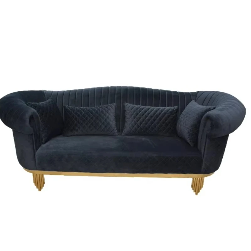 

Modern luxury living room sofa velvet sofa home furniture