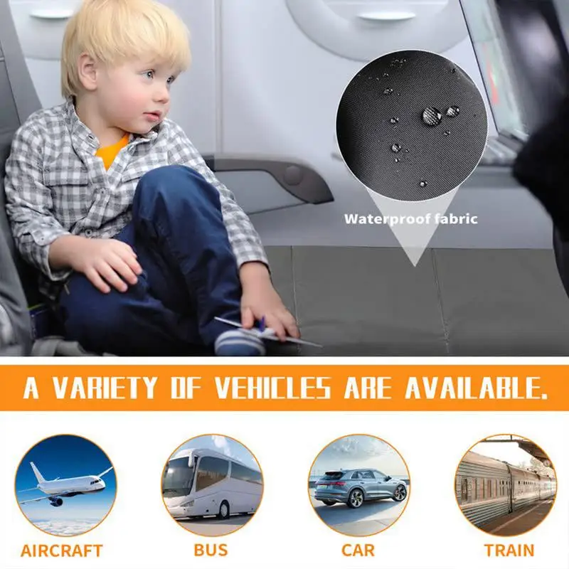 Airplane Seat Extender For Kids Aircraft Rest Cot For Child Portable Comfortable Kids Travel Cot For Planes Trains High-speed