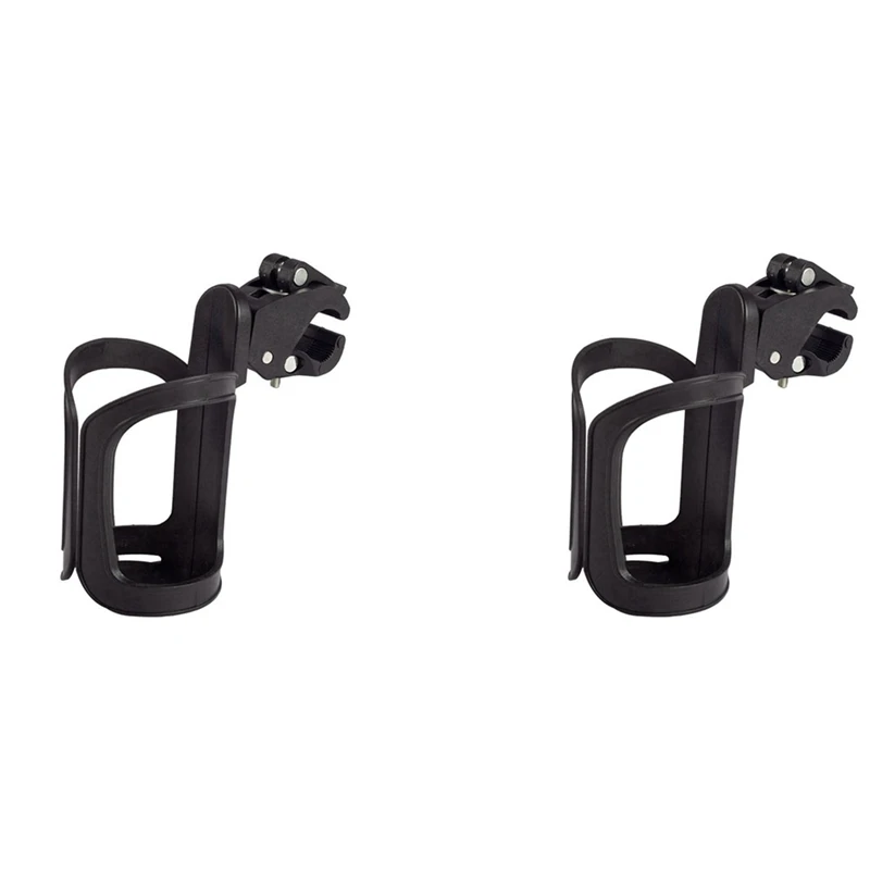 2X Bicycle Water Bottle Drink Cup Holder Mounting Bracket Motorcycle Bicycle Stroller Can Store Water Bottle Accessories