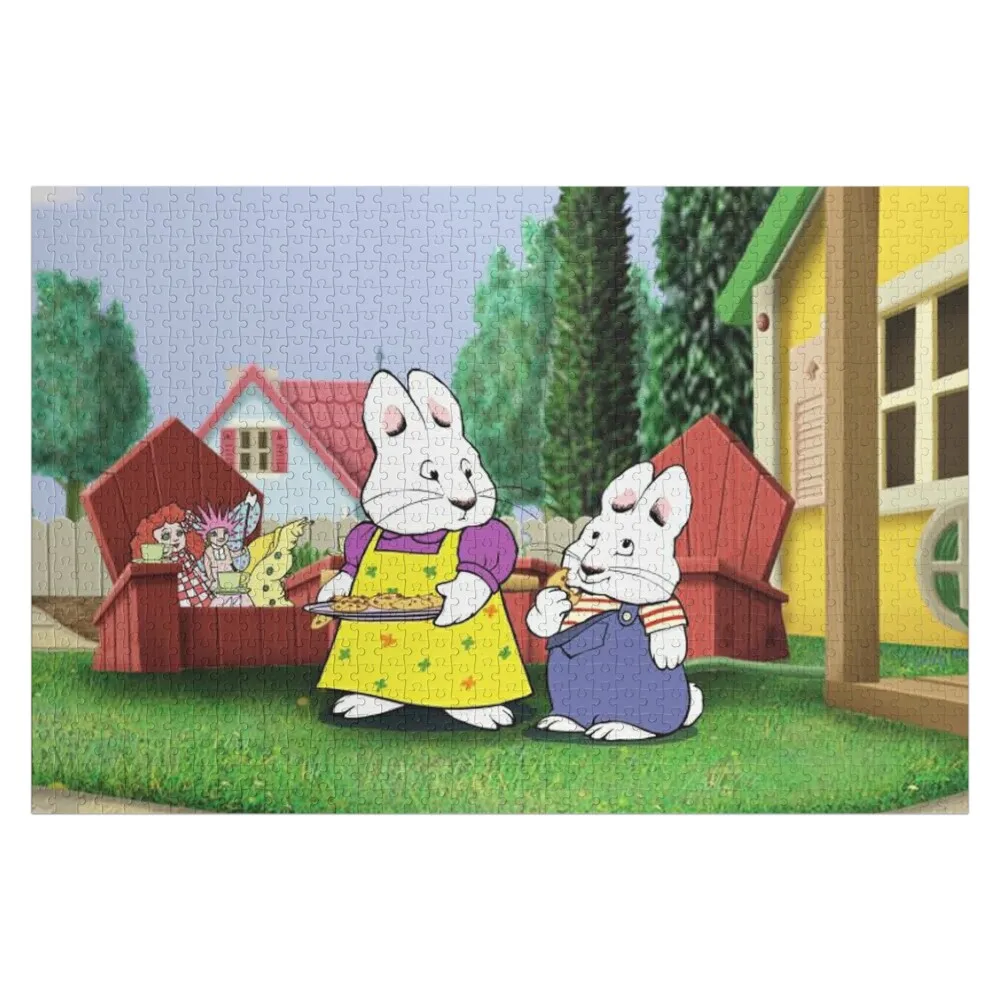 

Max and Ruby Jigsaw Puzzle Personalized Gift Married Wooden Adults Puzzle