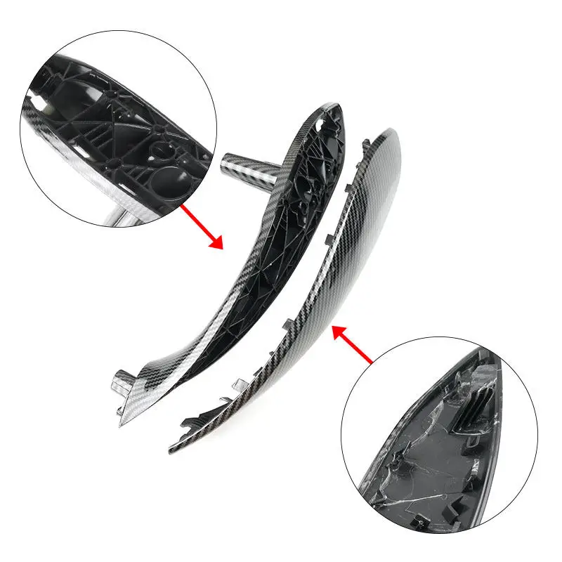 

Car Accessories Inner Rear Doors Panel Door Pull Handle Cover For BMW 3 4 Series F30 F80 F31 F34 F35 F32 F82 F33 F36 F83 M3 M4