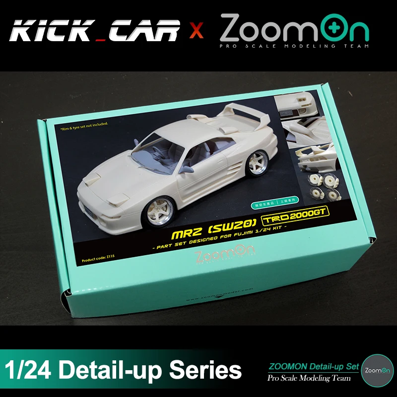 

ZoomOn Z115 1/24 Model Vehicle MR2 (sw20) TRD2000GT part setResin Parts Detail-up set Model Car Vehicle Suite Hand Made Arts