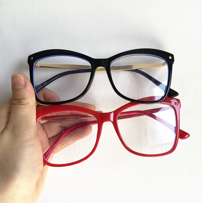 

Women Optical Eyeglasse Simplity Spectacles Rice Nials Google Ornamental Fashion Simplity Anti-Blue Light Glasses
