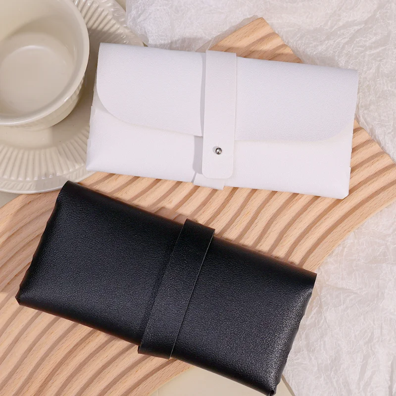 Glasses Case Women Leather Soft Glasses Bag Fashion Portable Sunglasses Box Bag Accessories Eyeglasses Case Sunglasses Box