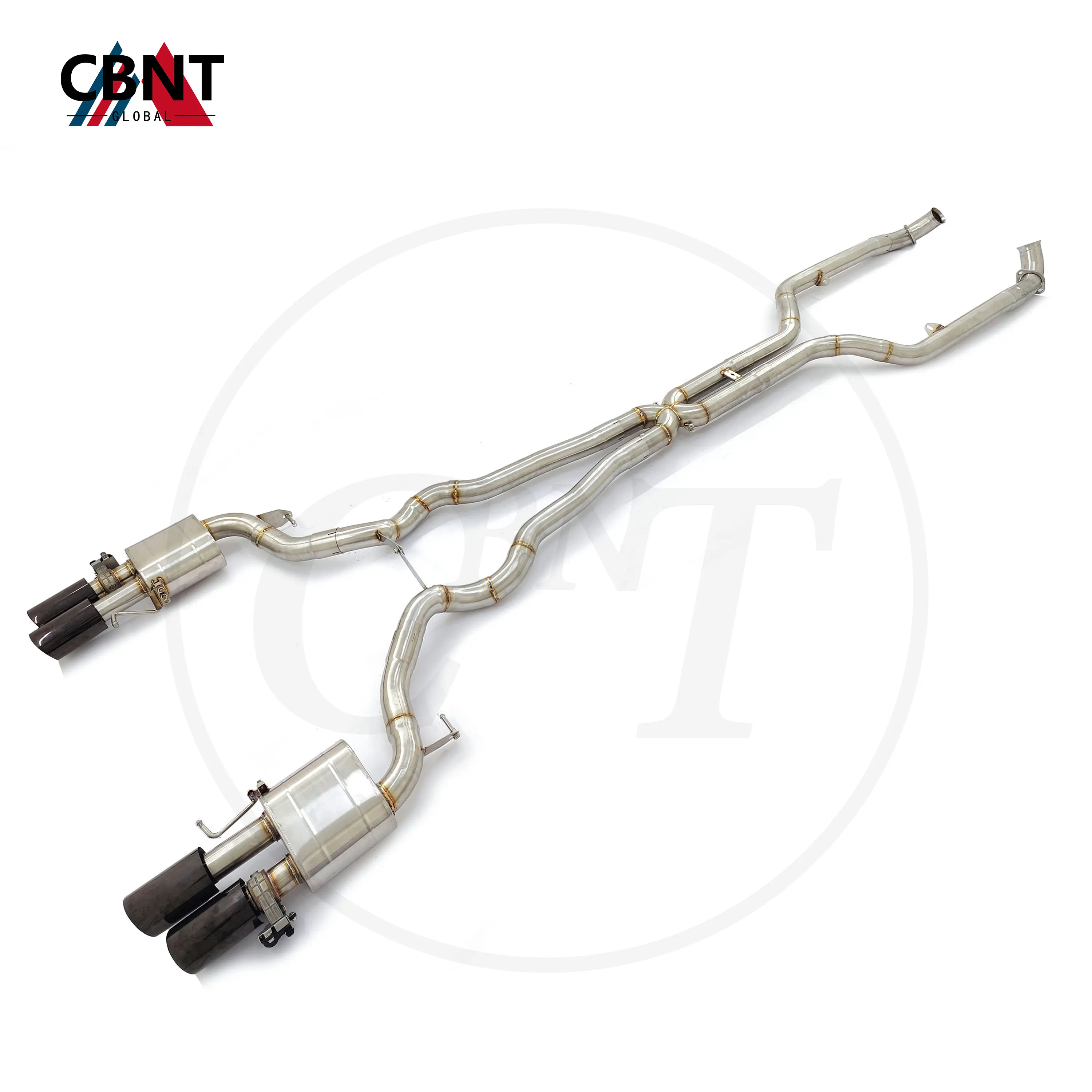 

CBNT for BMW F10 M5 4.4T Exhaust Catback Pipe with Valve Muffler High Quality SS304 Performance Valved Exhaust System