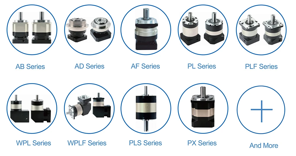Reduction Gear With Motor With Governor 60mm  Planetary Gearbox DC Servo Motor With Brake for Industrial Use