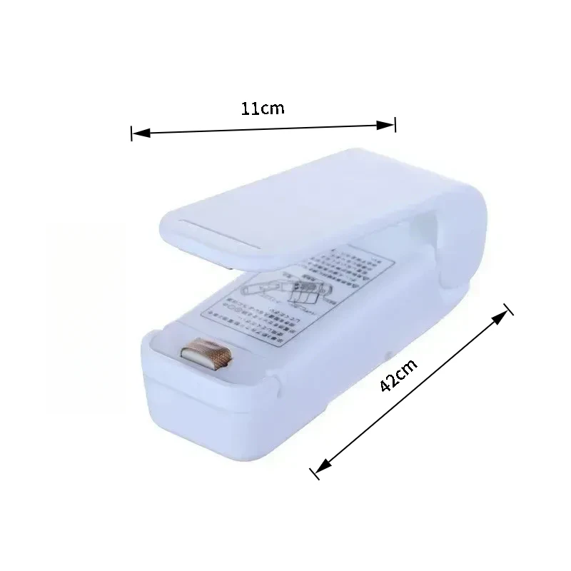 Household Mini Hand Press Bag Sealer, Portable Plastic Snack Bag Sealing Machine, Daily Kitchen Storage Accessory