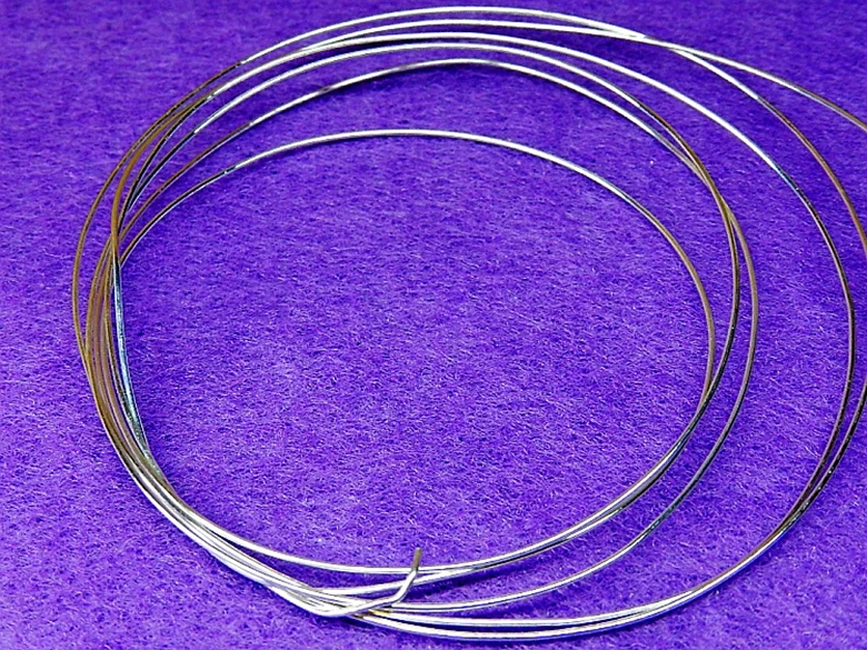 1m 4N S99.99 High Purity Sterling Silver Wire Handmade for Fever Audio diy 0.2mm 0.3mm 0.4mm 0.5mm 0.6mm 0.8mm Silver Cable