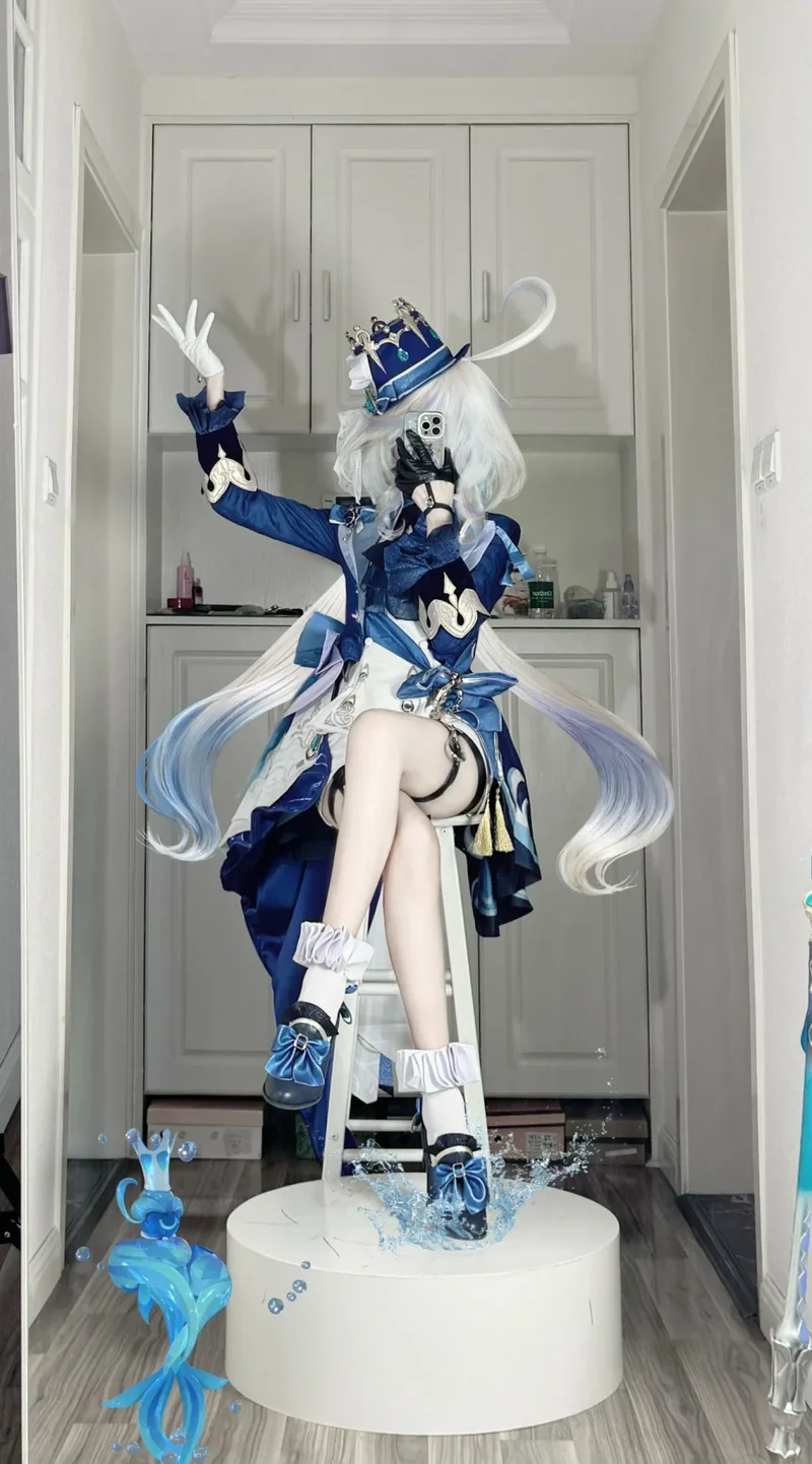 

Funina Cosplay Costume Maple Dan Blackwater Divine Wilderness Attribute Fukaros Cosplay Stage Performance Costume Makeup Ball