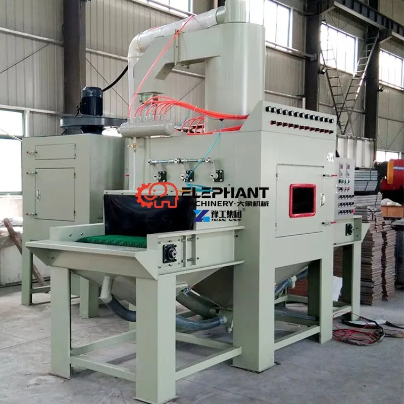 Hot Sale Automatic H Beam Shot Blasting Machine Industrial Dust Blaster for Steel Surface Rust Removal