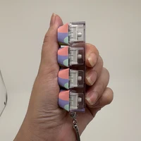 Porte-clés griffe de chat, pendentif pour sac à dos de téléphone portable, accessoires de bureau, outils de décompression du bout des doigts pour le bureau 4